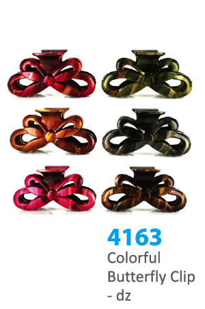 [MG94163] Colorful Butterfly Clip #4163 - dz