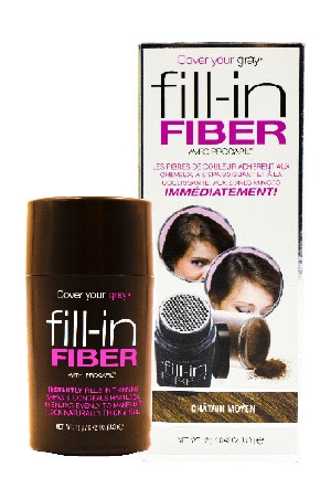 [CYG00292] Cover Your Gray  Fill-In Fiber-Midium Brown(0.42oz)#20