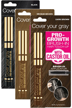 [CYG01202] Cover Your Gray  Pro Growth Brush In-M. Brown(0.25oz)#21