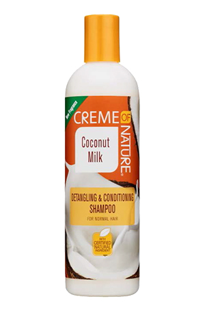 [CRN21934] Creme of Nature Coconut Milk Dtgl&Cond Shamp(12oz) #83