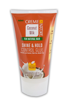 [CRN39770] Creme of Nature Coconut Milk Shine & Hold Control Glue (5.1 oz) #103