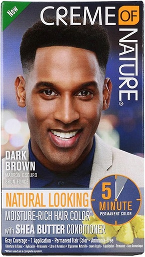 [CRN42902] Creme of Nature Men's Liquid Hair Color #Dark Brown#42