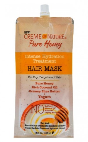 [CRN00455] Creme of Nature Pure Hny Yogurt Mask (3.8oz/6pc/ds)-ds #139
