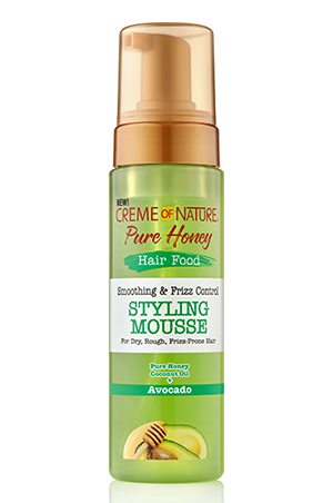 [CRN00635] Creme of Nature Pure Honey Hair Food Styling Mousse(7oz) #153