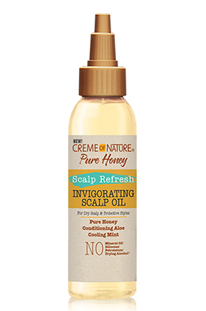 [CRN00511] Creme of Nature Pure Honey Scalp Oil(4oz)#156
