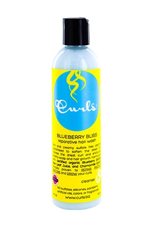 [CUL00021] Curls Blueberry Bliss Reparative Hair Wash (8oz)#12