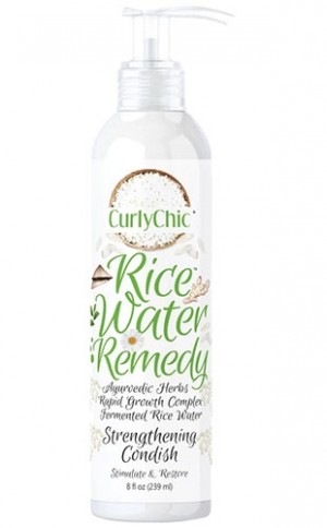 [CCH00493] CurlyChic Rice Water Remedy Strength Condish(8oz) #10