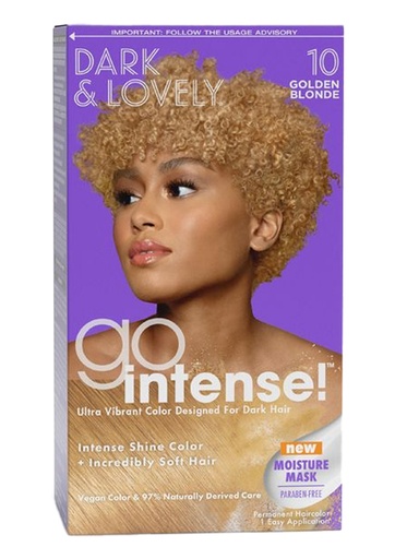 [DLO00892] Dark&Lovely Go Intense Hair Color #10 Golden Blonde