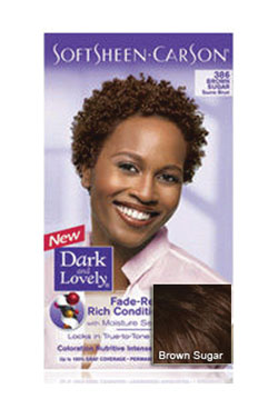 [DLO00386] Dark&Lovely Fade Resist Hair Color Kit #386 Brown Sugar
