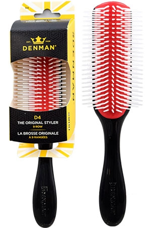[DEN00030] Denman Original 9-Row Styling Brush #DE-4C-pc