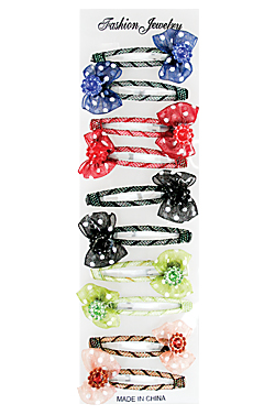 [MG92555] Design Kid Hair Clip #2555 - strip