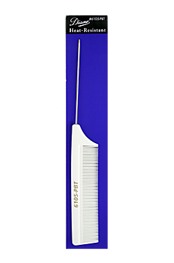 [MG92216] Diane Matal Tail Comb #6105-PBT Beige - pc