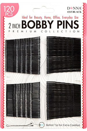 [DON00215] Donna 1200 Hair  Bobby Pins #215 (2") -dz