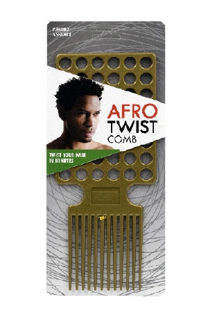 [DON36002] Donna Afro TwiSt Comb #36002(Asst)-dz