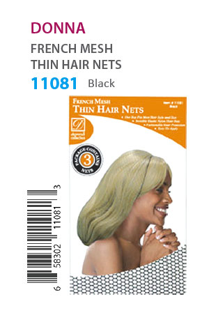 [DON11081] Donna French Mesh Thin Hair Net #11081 -dz