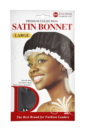 [DON11008] Donna Large Satin Bonnet #11008 -dz