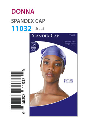 [DON11032] Donna Spandex Cap #11032 (Asst) -dz