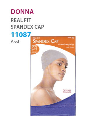 [DON11087] Donna Spandex Cap #11087 (Mix) -dz