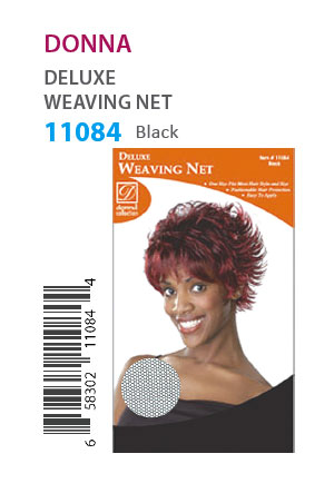[DON11084] Donna Weaving Net #11084 (Black) -dz