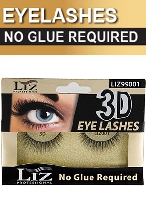 [LIZ99001] EYELASHES 3D #LIZ99001 (No Glue Required)