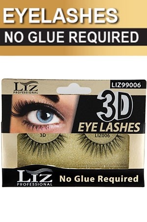 [LIZ99006] EYELASHES 3D #LIZ99006 (No Glue Required)