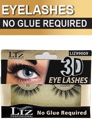 [LIZ99009] EYELASHES 3D #LIZ99009 (No Glue Required)