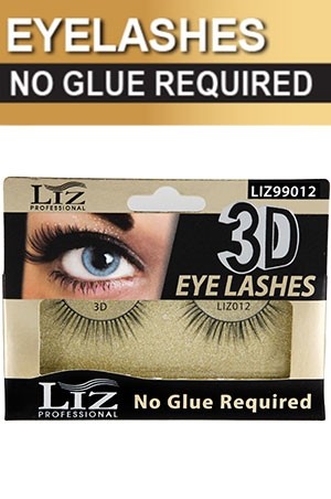[LIZ99012] EYELASHES 3D #LIZ99012 (No Glue Required)