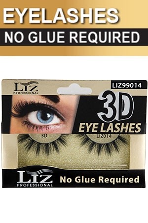 [LIZ99014] EYELASHES 3D #LIZ99014 (No Glue Required)