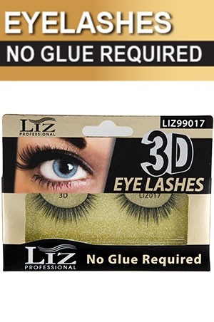 [LIZ99017] EYELASHES 3D #LIZ99017 (No Glue Required)