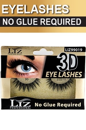 [LIZ99019] EYELASHES 3D #LIZ99019 (No Glue Required)