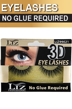 [LIZ99021] EYELASHES 3D #LIZ99021 (No Glue Required)