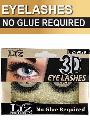 [LIZ99028] EYELASHES 3D #LIZ99028 (No Glue Required)