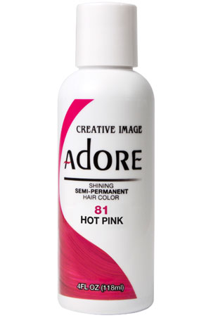 [ADO10081] Adore Hair Color #81 Hot Pink disc