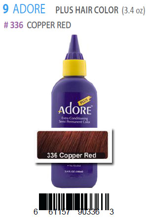 [ADO90336] Adore Plus Hair Color #336 Copper Red