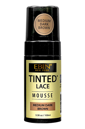 [EBN03922] Ebin Tinted Lace Mousse Medium Dark Brown (3.38 oz)#142