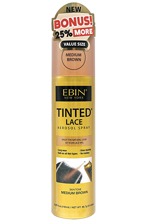 [EBN03751] Ebin Tinted Lace Spray(150ml)-Midium Brown#76