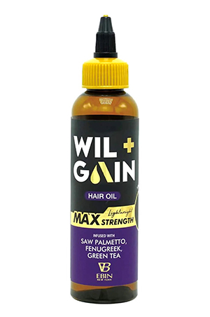 [EBN03695] Ebin Wil-Gain MAX Strength Oil Lightweight-SP+F+GreenTea#130