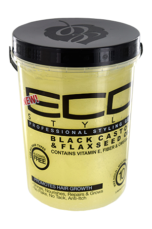 [ECS00449] Eco Black Castor & Flaxseed Oil Gel (5lbs) #90