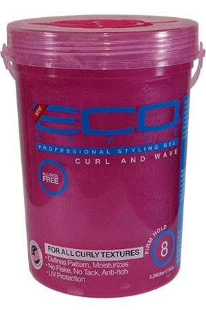 [ECS00175] Eco Gel -Pink Curl & wave Styling Gel(5lb)#123