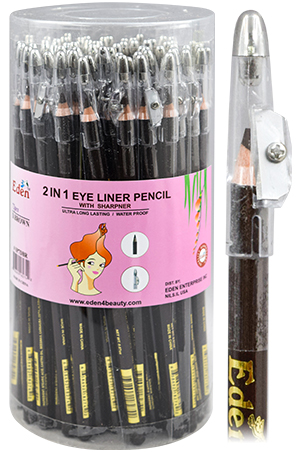 [EDN18274] Eden  2 IN 1 Eyeliner Pencil-D. Brown(72pc/Jar) #SP7DBR-Jar