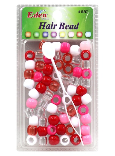 [EDN27701D] Eden Big Blister Medium Round Bead -Pink Tone #BR7PNK6(R6) -pk