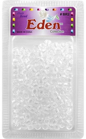 [EDN22201D] Eden SM Blister Round Bead-Clear#BR2-C-pk