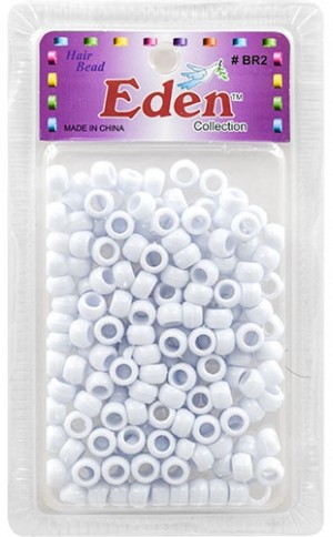 [EDN22201F] Eden SM Blister Round Bead-WH#BR2W-pk