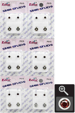 Eden Star Stud Earring #P01S-pc