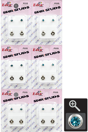 Eden Star Stud Earring #P03S-pc