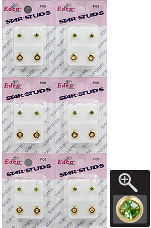 Eden Star Stud Earring #P08-pc