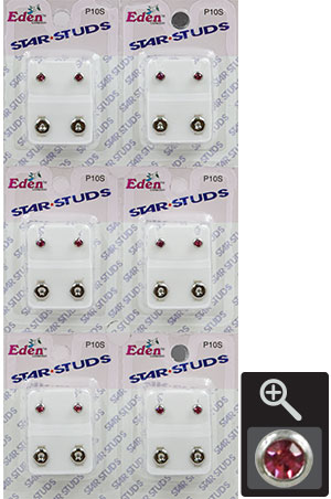 Eden Star Stud Earring #P10S-pc