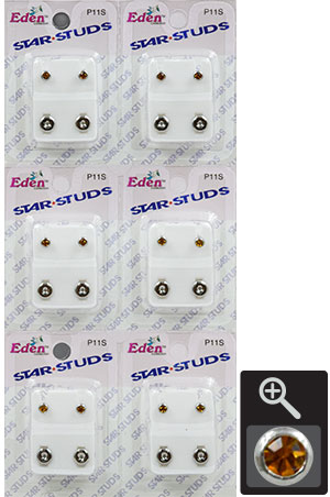 Eden Star Stud Earring #P11S-pc