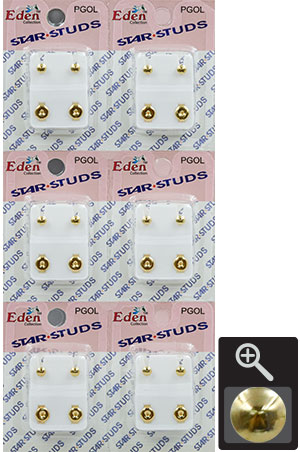 Eden Star Stud Earring #PGOL-pc