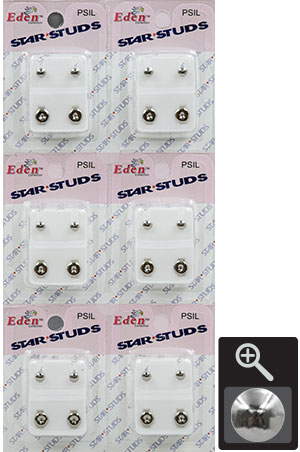 Eden Star Stud Earring #PSIL-pc